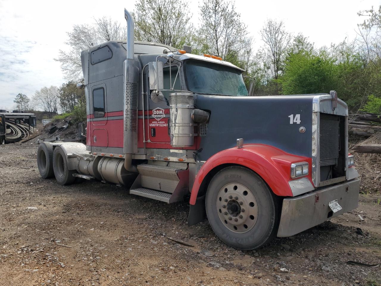 2004 Kenworth W900 Semi Truck на продаже в Hueytown, AL - Side