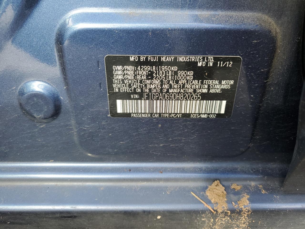 2013 Subaru Impreza - Image 14