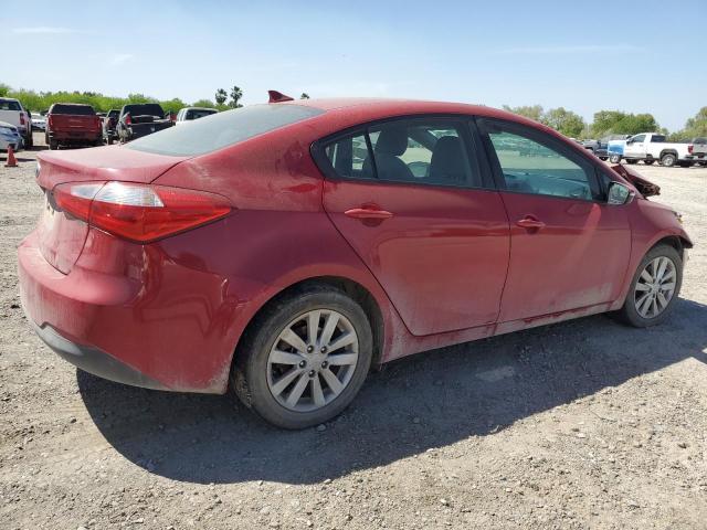  KIA FORTE 2016 Красный