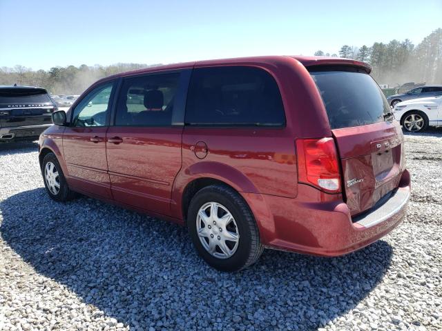  DODGE CARAVAN 2014 Bordowy