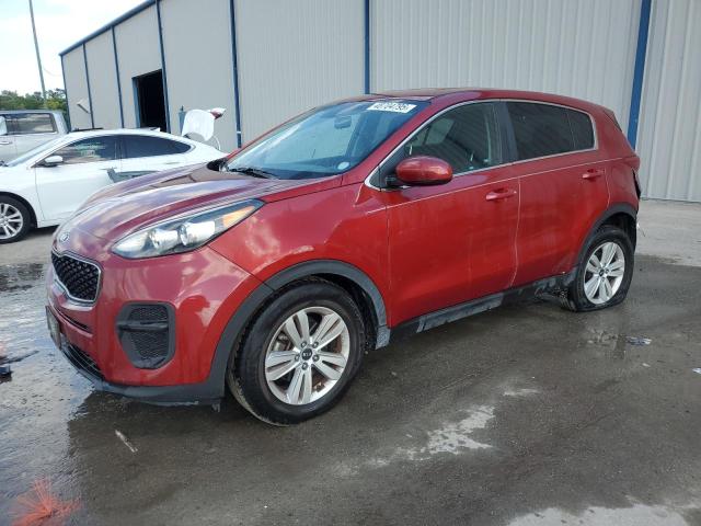  KIA SPORTAGE 2018 Красный