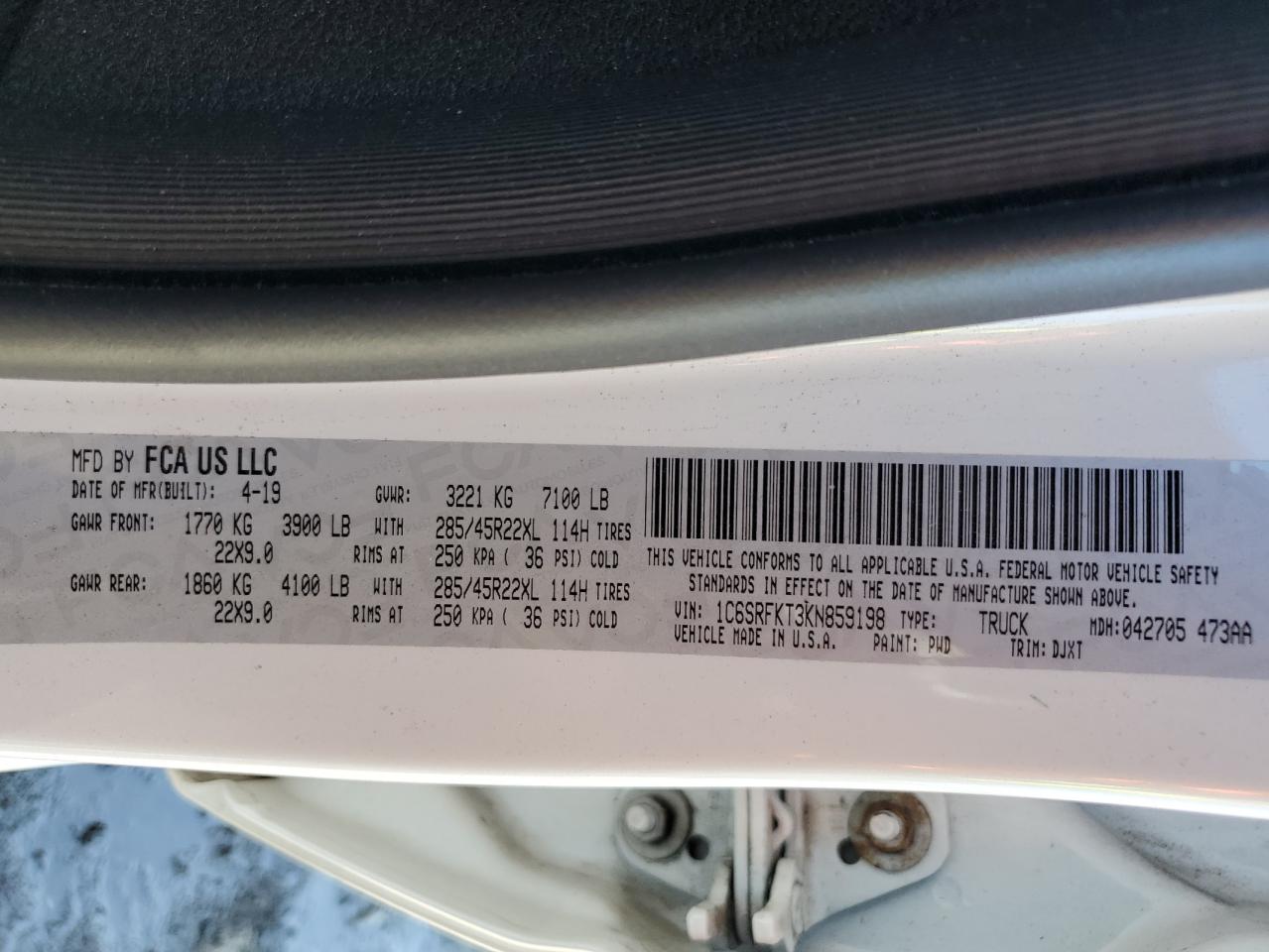 2019 RAM 1500 - Image 12