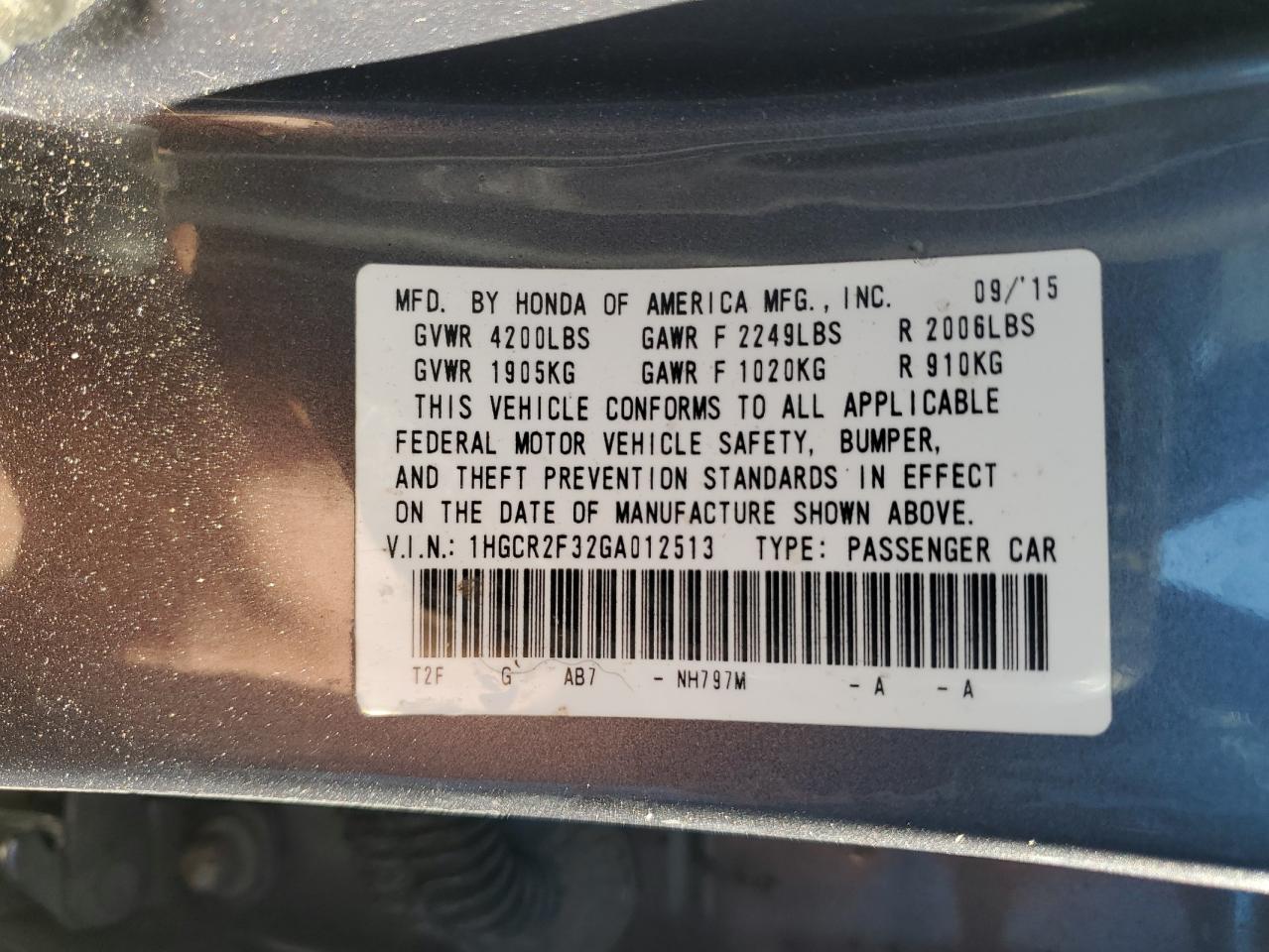 2016 Honda Accord - Image 12