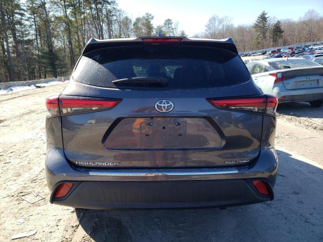  TOYOTA HIGHLANDER 2021 Szary