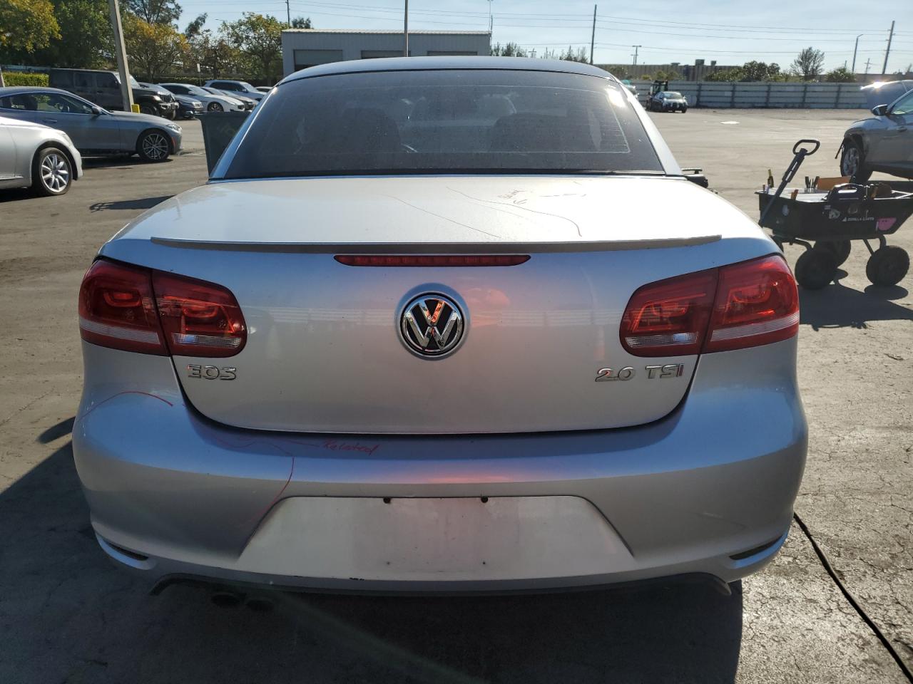 2013 Volkswagen Eos Komfort VIN: WVWBW8AH8DV002176 Lot: 48333805
