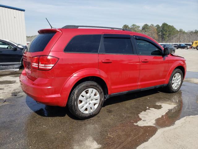  DODGE JOURNEY 2017 Czerwony