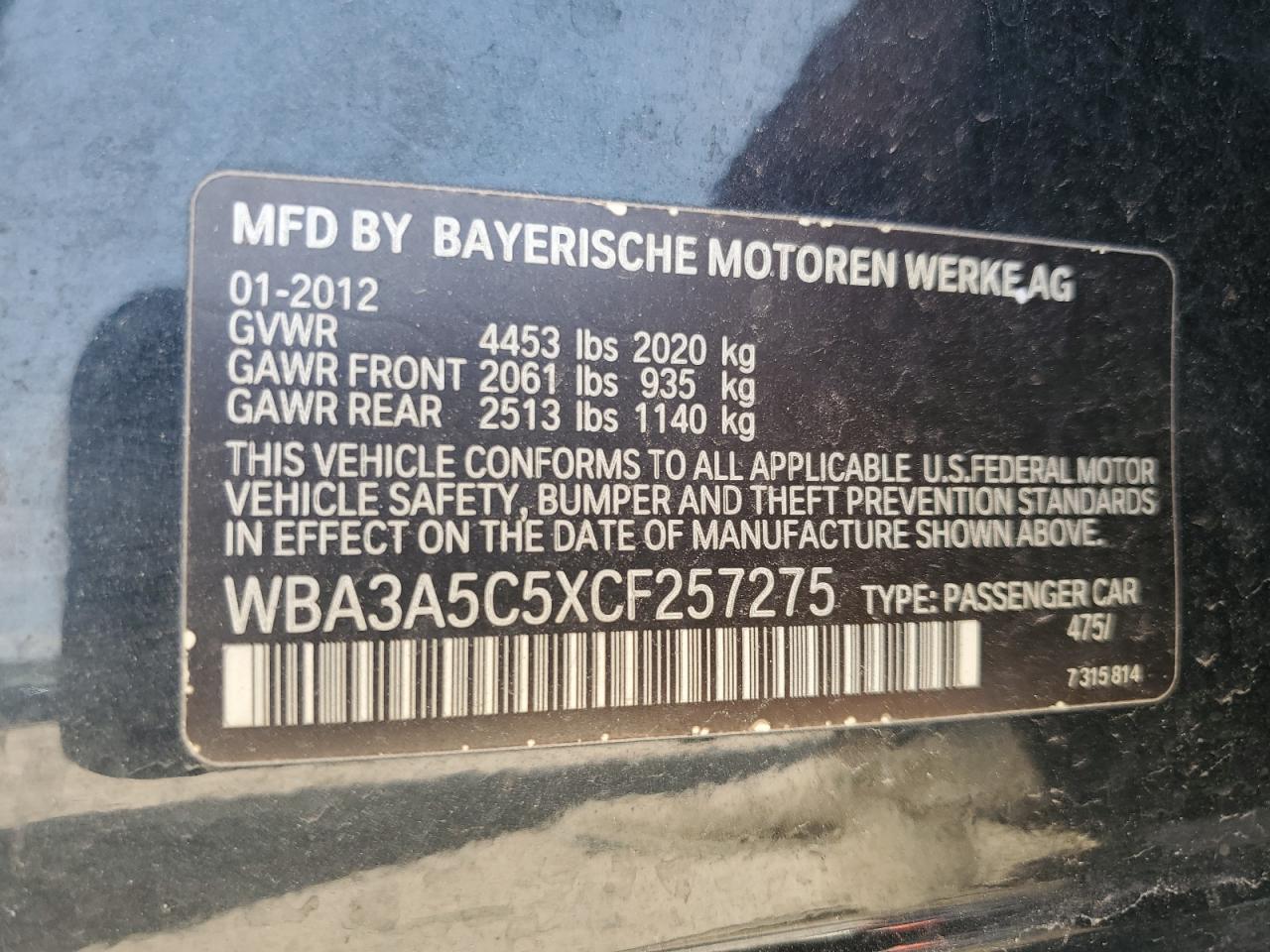 2012 BMW 3er - Image 12
