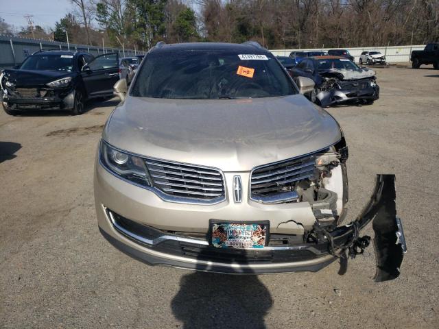  LINCOLN MKX 2017 Кремовый