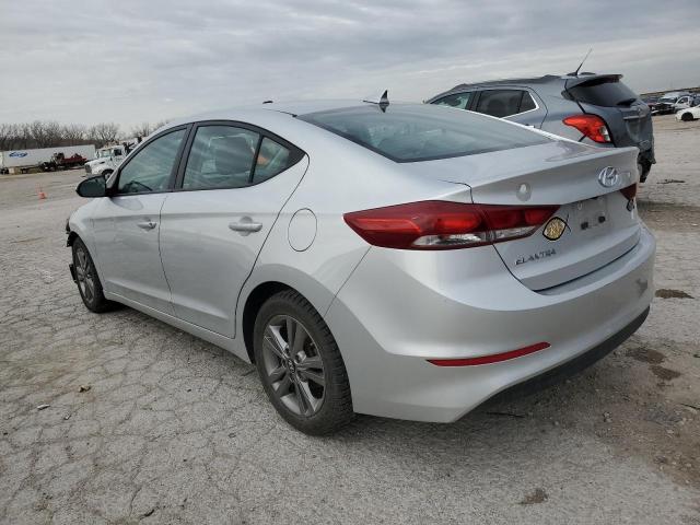  HYUNDAI ELANTRA 2018 Серебристый