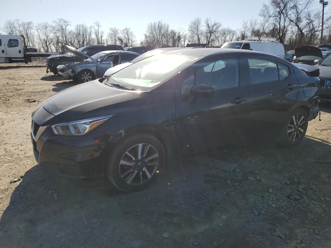 2021 Nissan Versa Sv продається в Baltimore, MD - Rear End