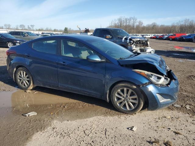  HYUNDAI ELANTRA 2016 Синий