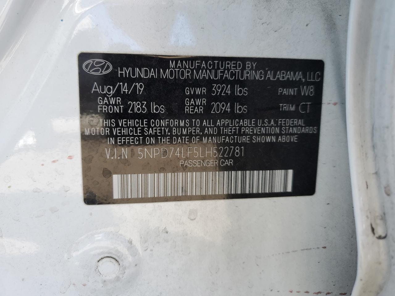2020 Hyundai Elantra - Image 13