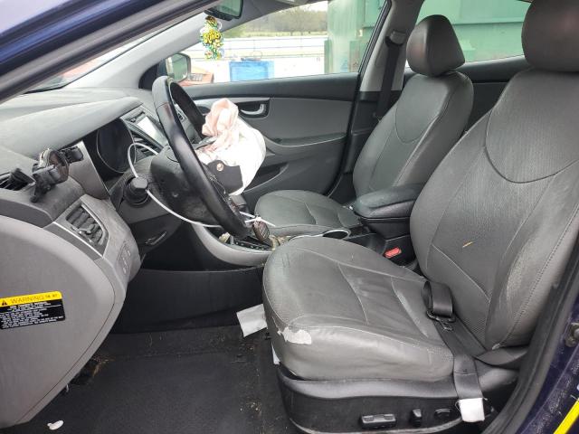 Sedans HYUNDAI ELANTRA 2014 Blue