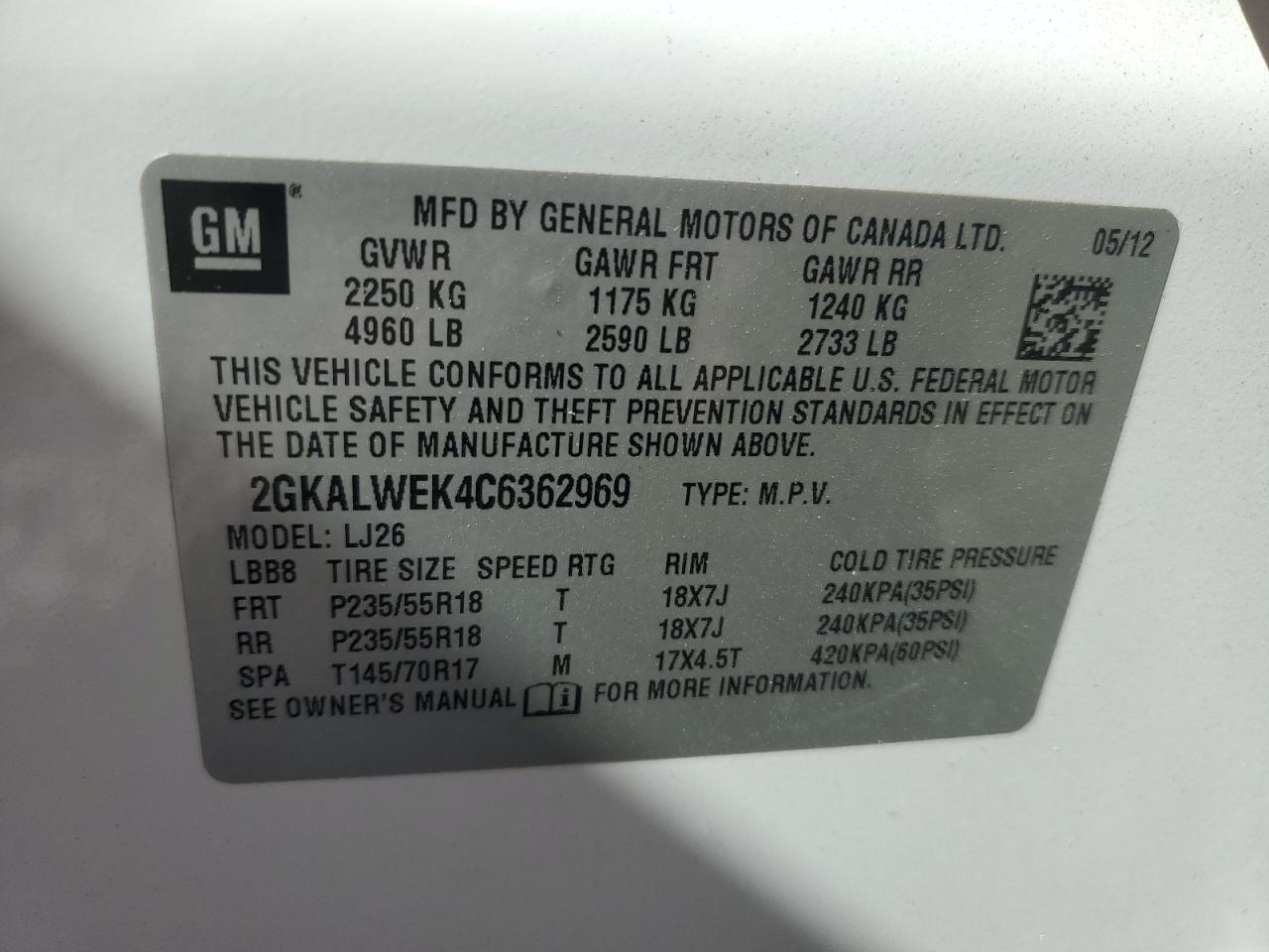 2012 GMC Terrain - Image 15