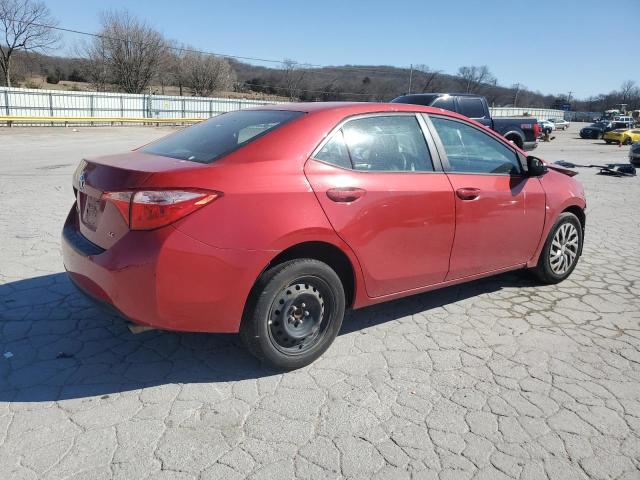  TOYOTA COROLLA 2018 Red