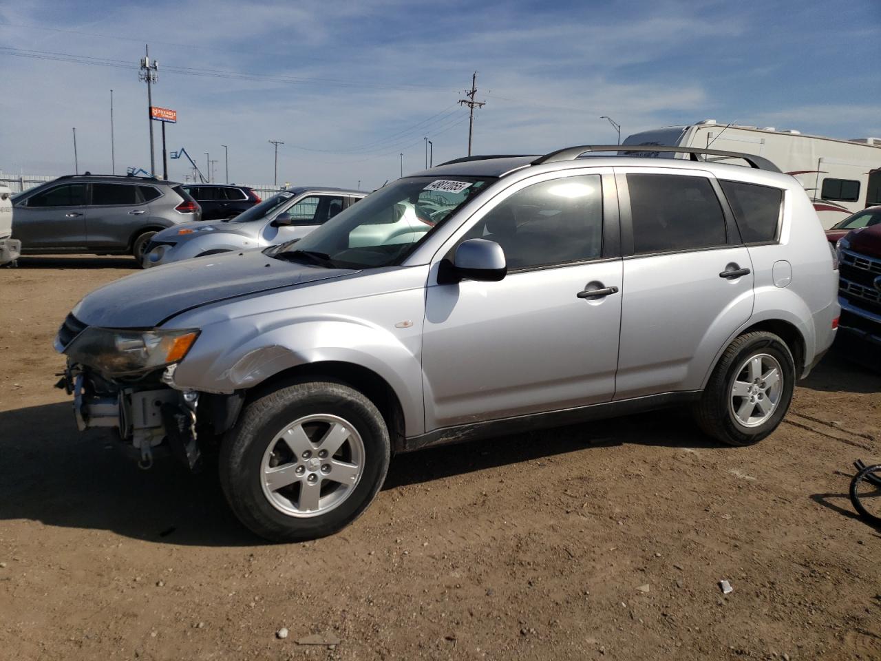 2007 Mitsubishi Outlander Ls იყიდება Greenwood-ში, NE - Front End