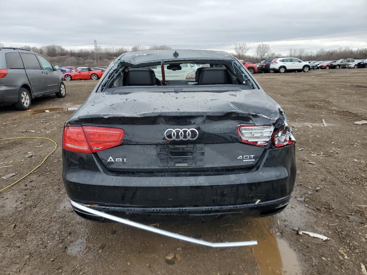 2014 Audi A8 L Quattro VIN: WAUR2AFD5EN004618 Lot: 50796255