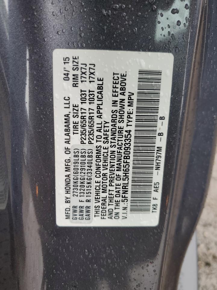 2015 Honda Odyssey - Image 15