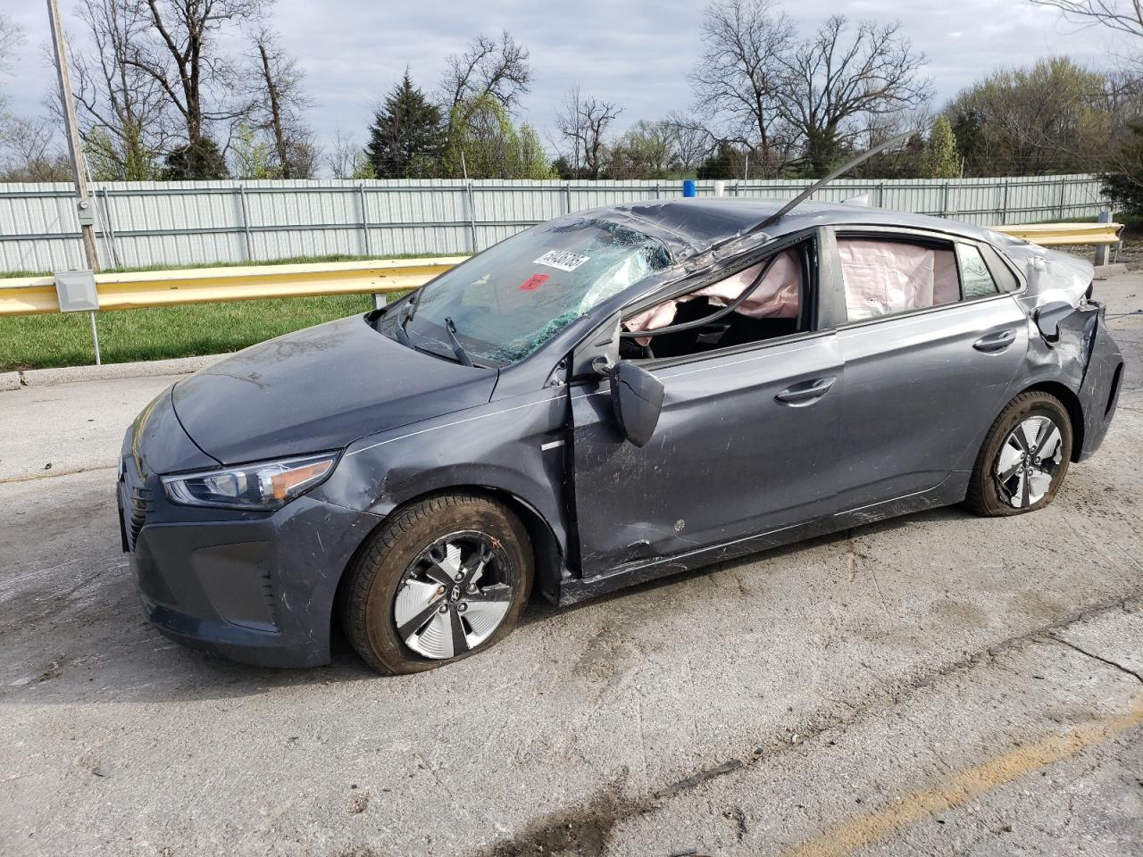 2018 Hyundai Ioniq Blue zu verkaufen in Rogersville, MO - Side
