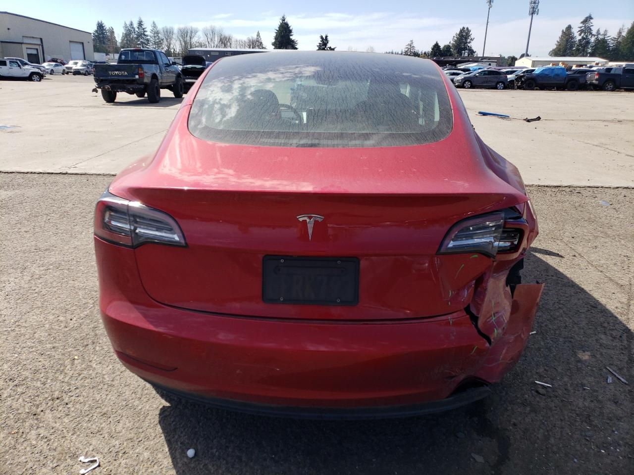 2020 Tesla Model 3 VIN: 5YJ3E1EA6LF705655 Lot: 56958285