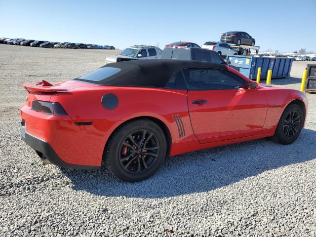  CHEVROLET CAMARO 2015 Red