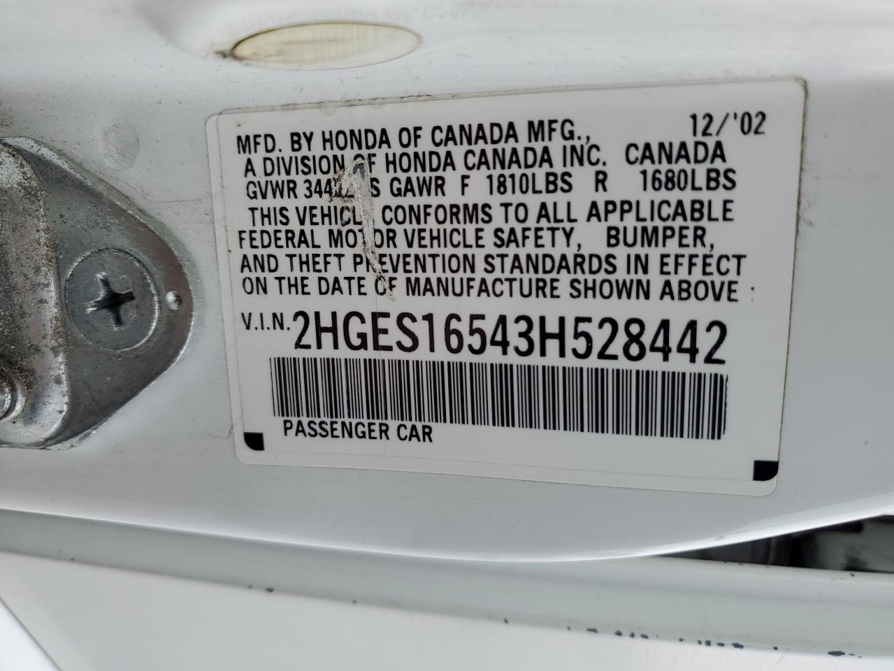 2003 Honda Civic - Image 15