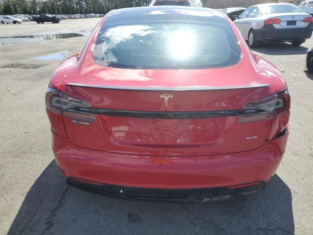  TESLA MODEL S 2022 Красный