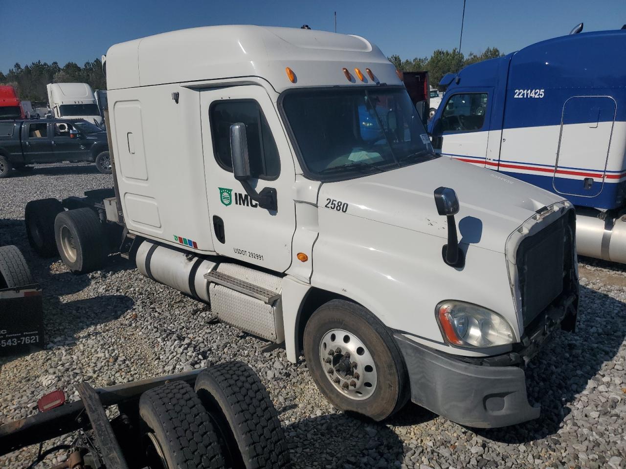 2013 Freightliner Cascadia Semi Truck იყიდება Memphis-ში, TN - Side