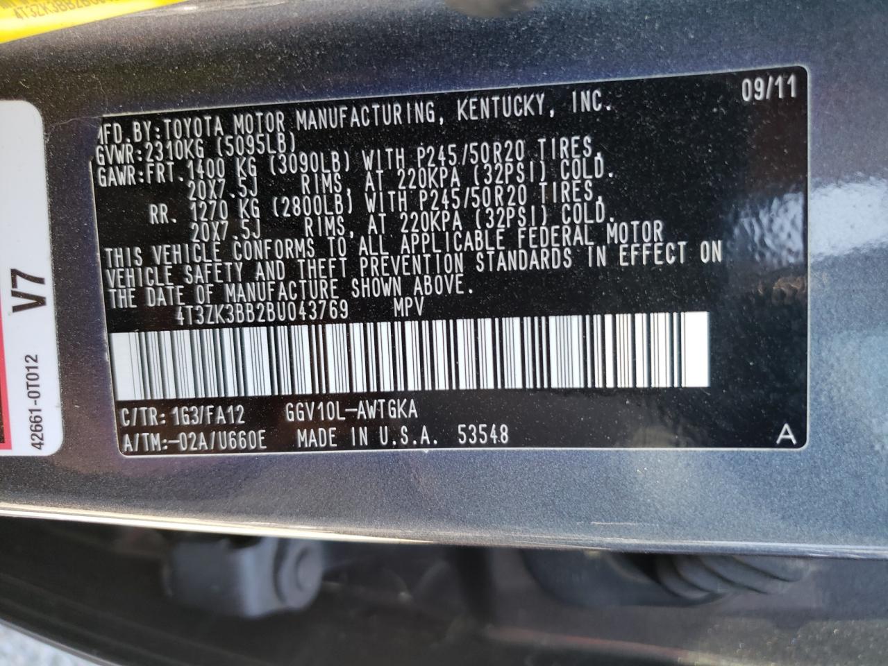 2011 Toyota Venza - Image 13