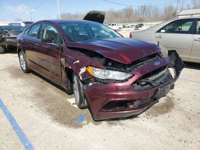  FORD FUSION 2017 Bordowy