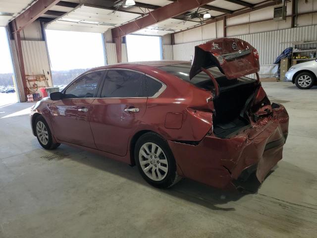  NISSAN ALTIMA 2017 Czerwony