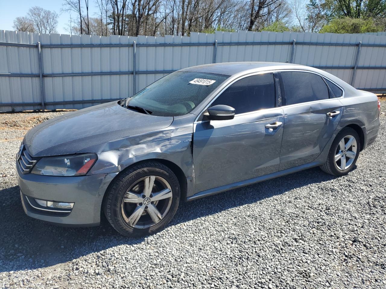 2015 Volkswagen Passat S for Sale in Gastonia, NC - Side