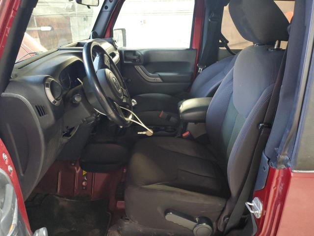  JEEP WRANGLER 2013 Красный
