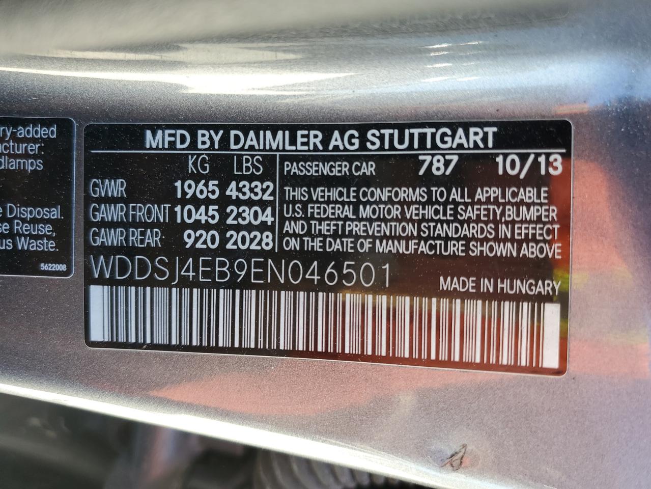 2014 Mercedes-Benz CLA-klasse - Image 13