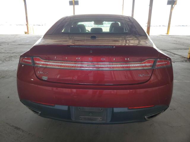  LINCOLN MKZ 2016 Czerwony