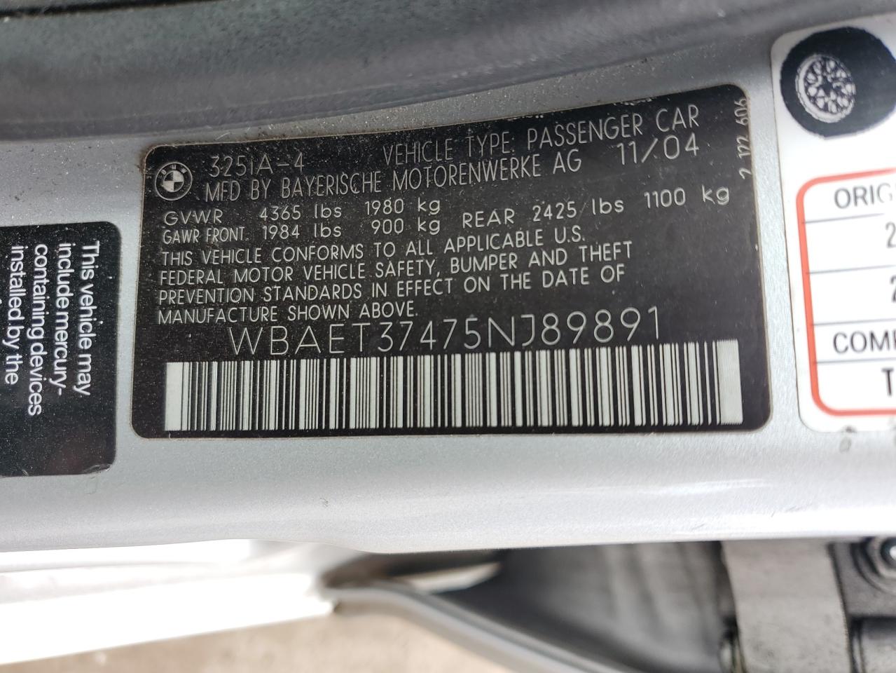 2005 BMW 3er - Image 14