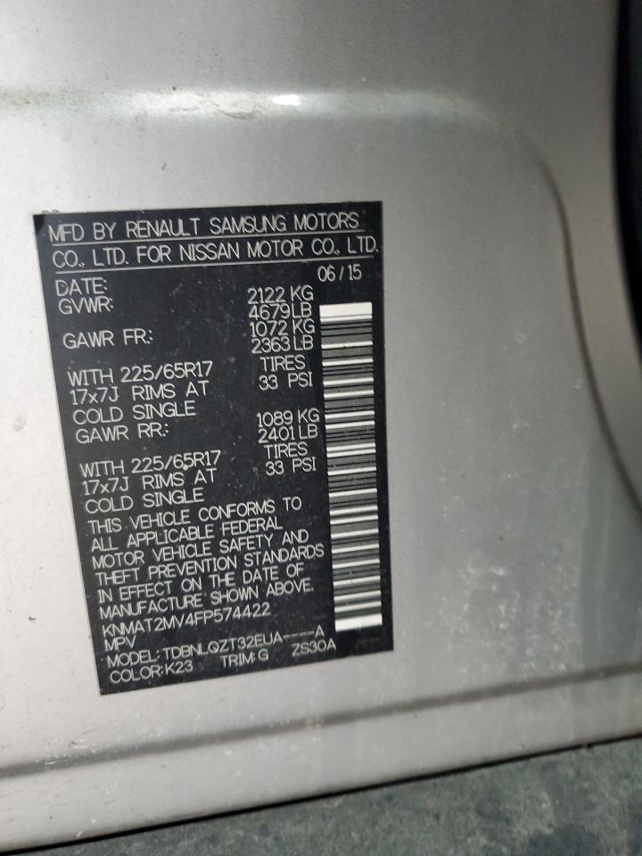 2015 Nissan Rogue - Image 13