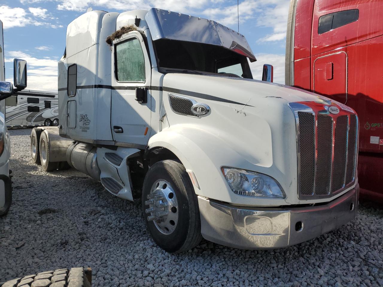2018 Peterbilt 579 Semi Truck en Venta en Greenwood, NE - Rollover