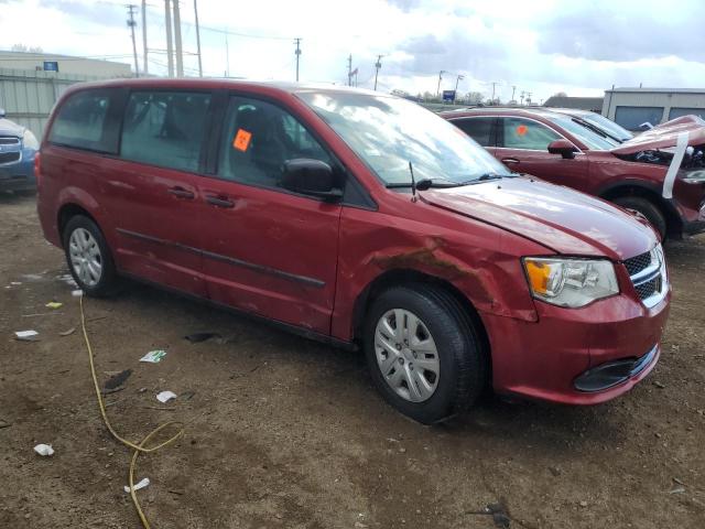  DODGE CARAVAN 2016 Бордовый