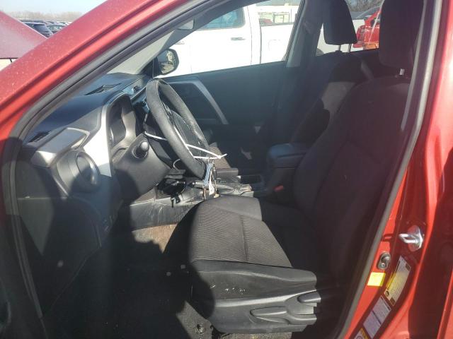 Parquets TOYOTA RAV4 2017 Czerwony