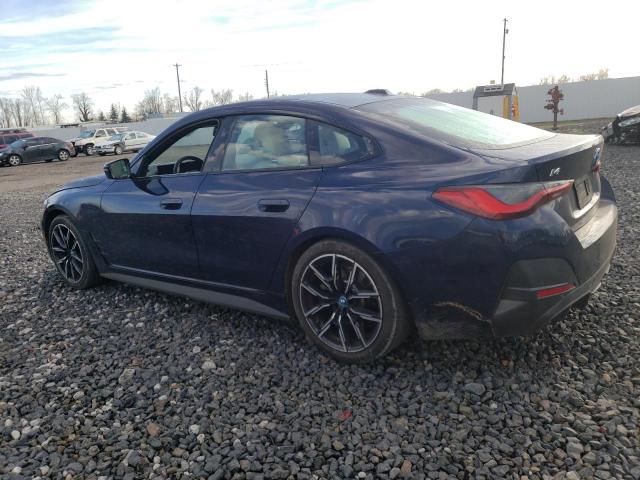  BMW I4 EDRIVE 2023 Blue