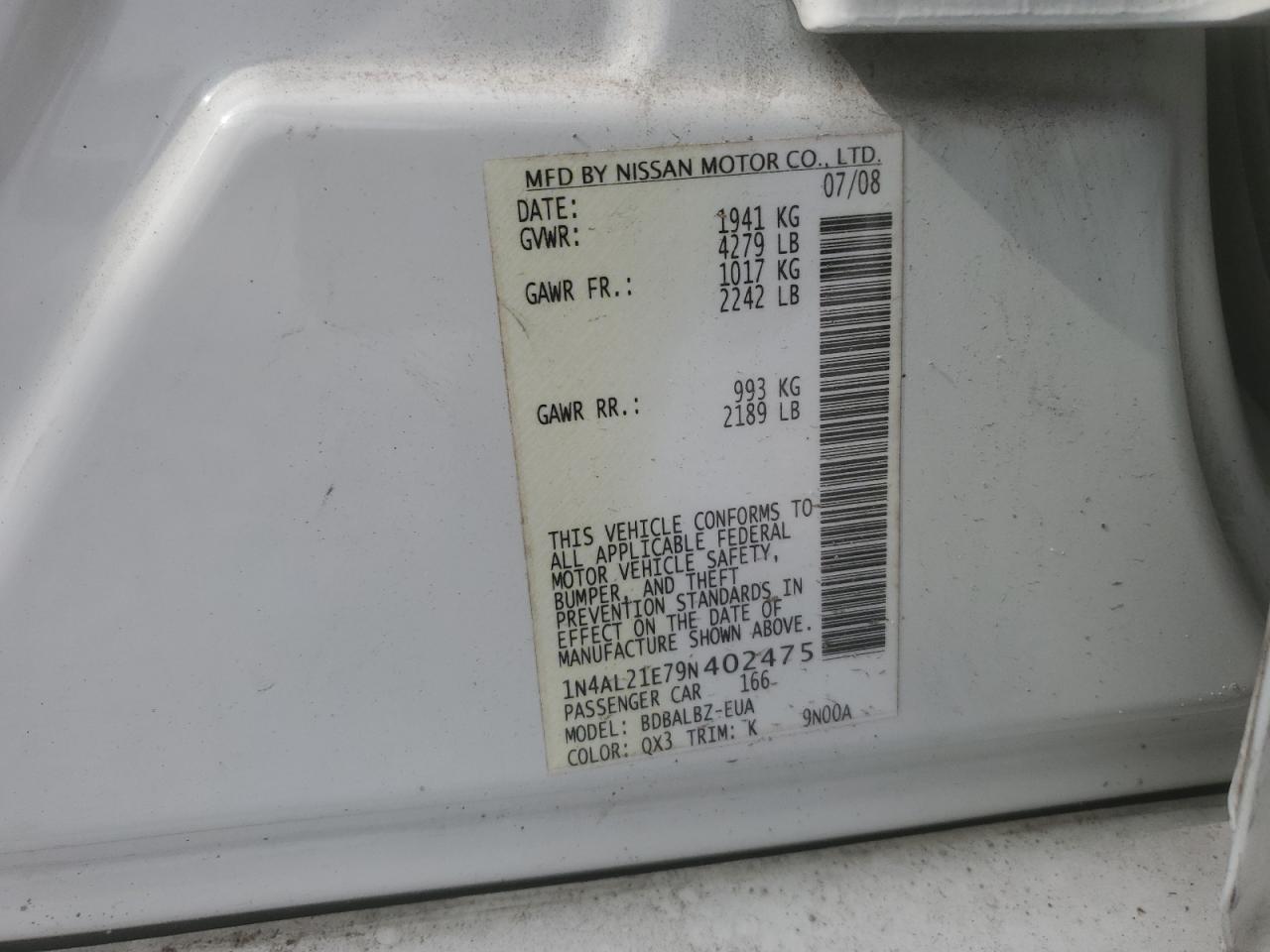 2009 Nissan Altima - Image 12