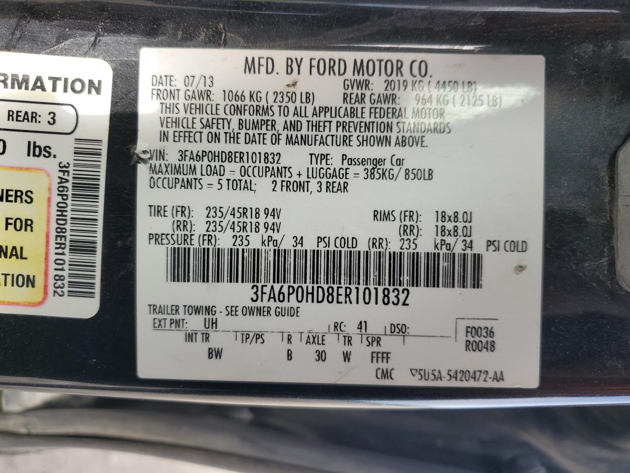 2014 Ford Fusion - Image 12