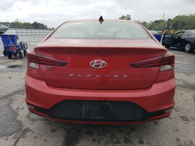  HYUNDAI ELANTRA 2019 Red
