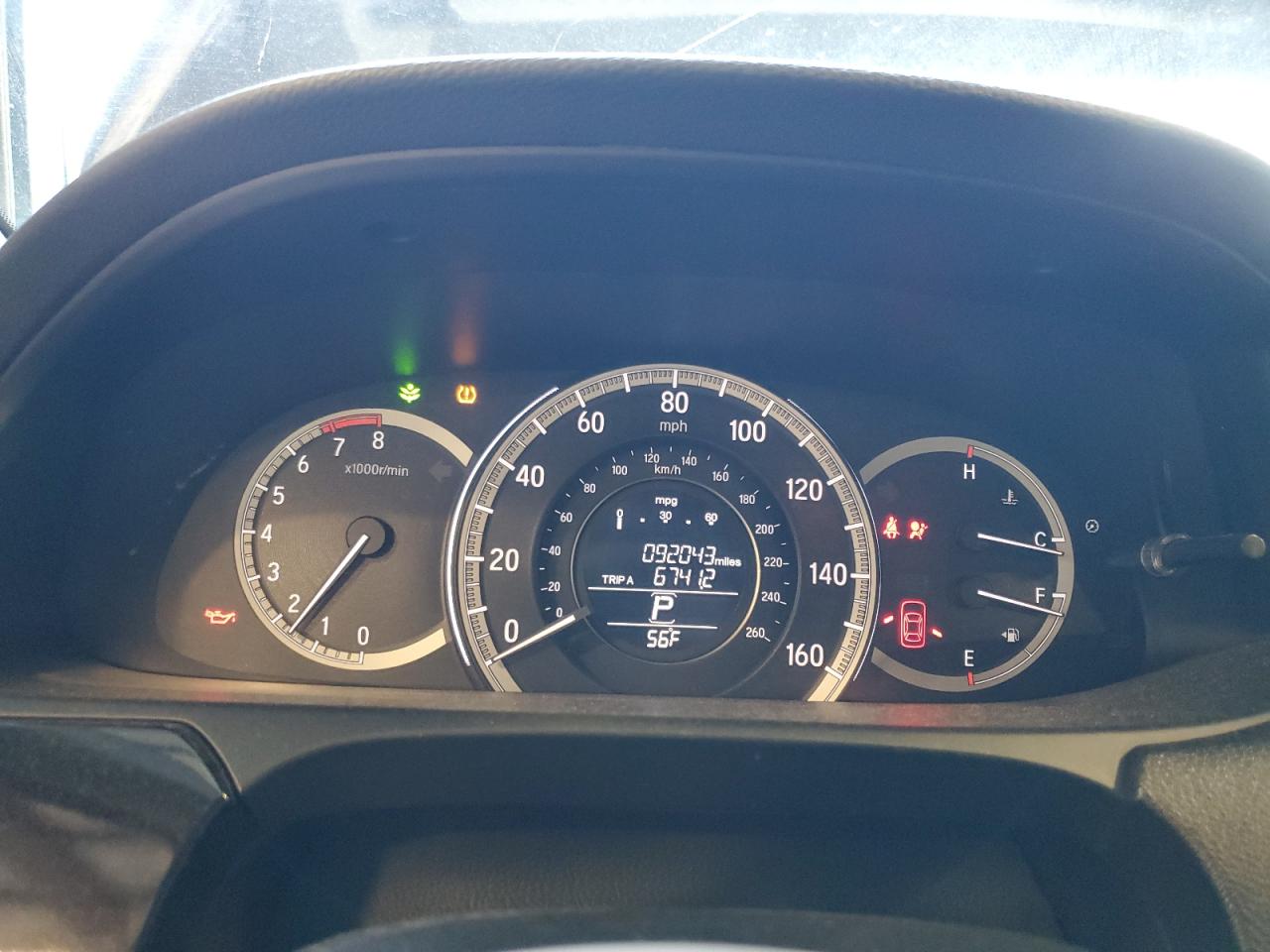 VIN: 1HGCR2F36GA071192 2016 HONDA ACCORD