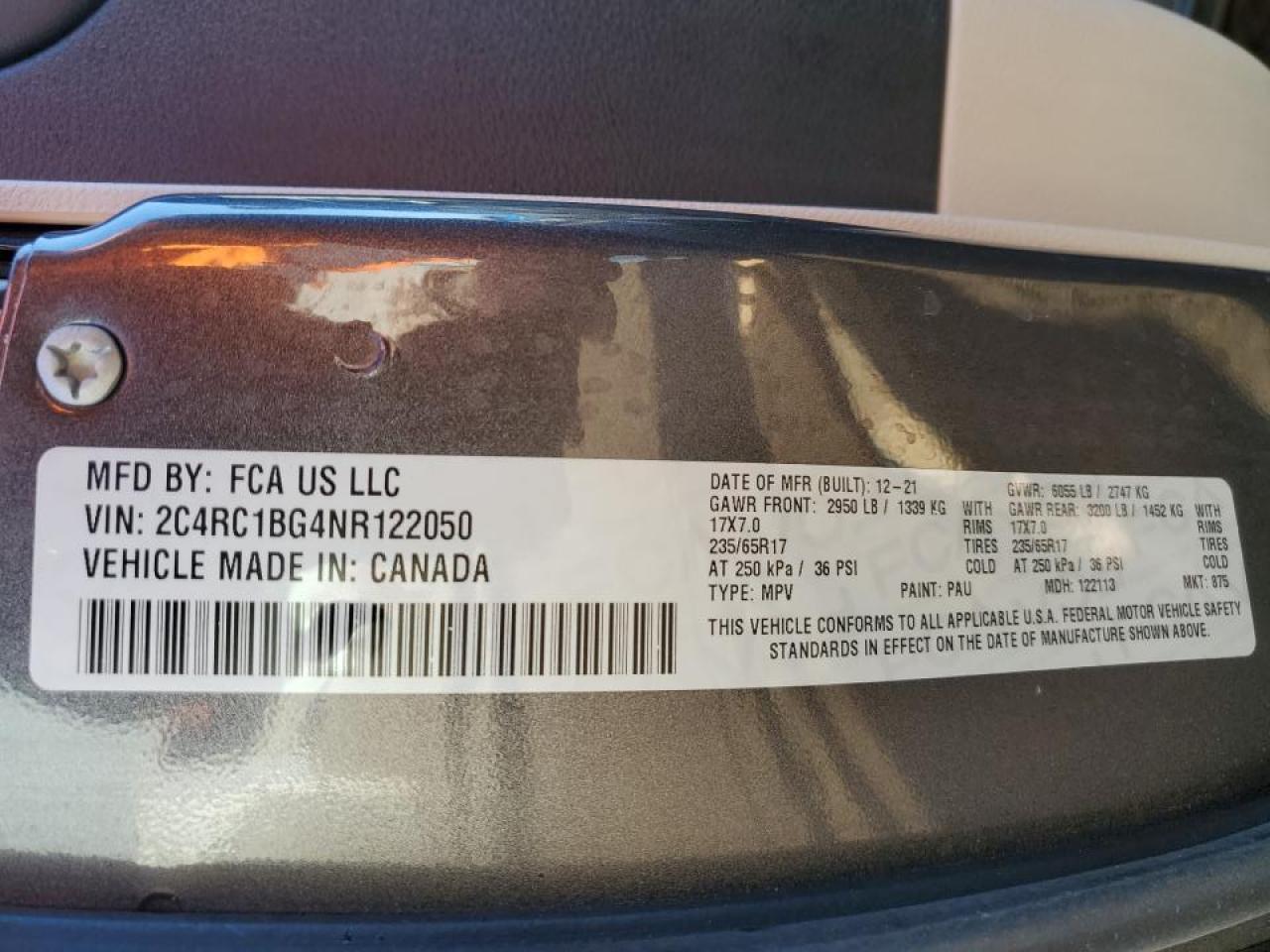 2022 Chrysler Pacifica - Image 15
