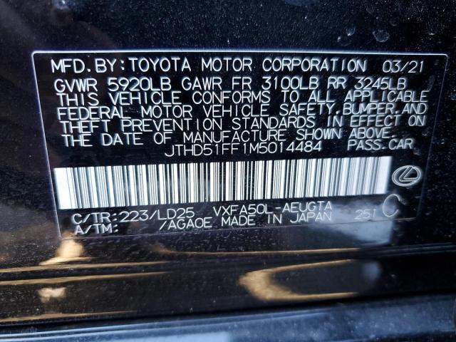 2021 LEXUS LS 500 BASE