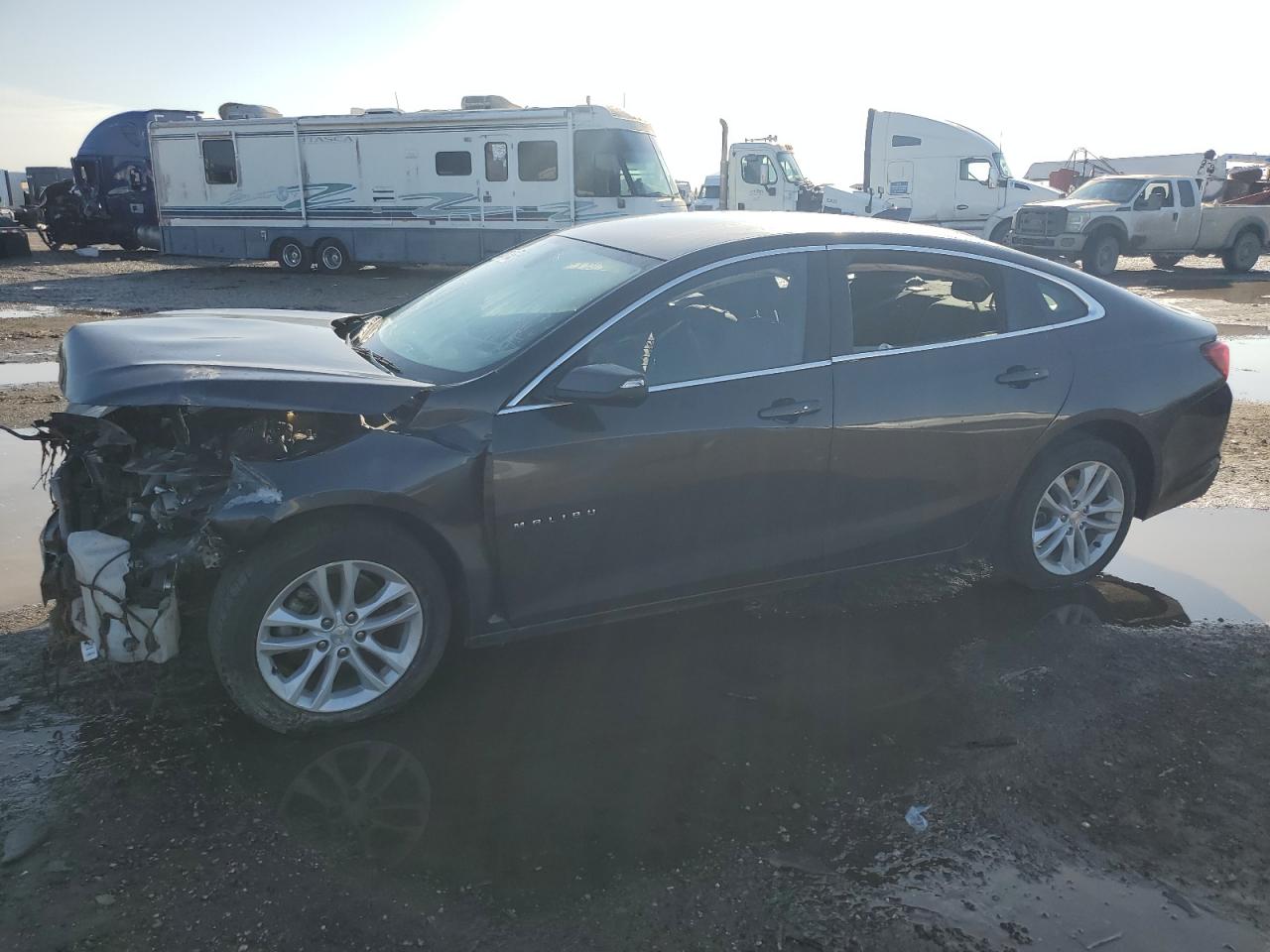 2017 Chevrolet Malibu Lt на продаже в Houston, TX - Front End