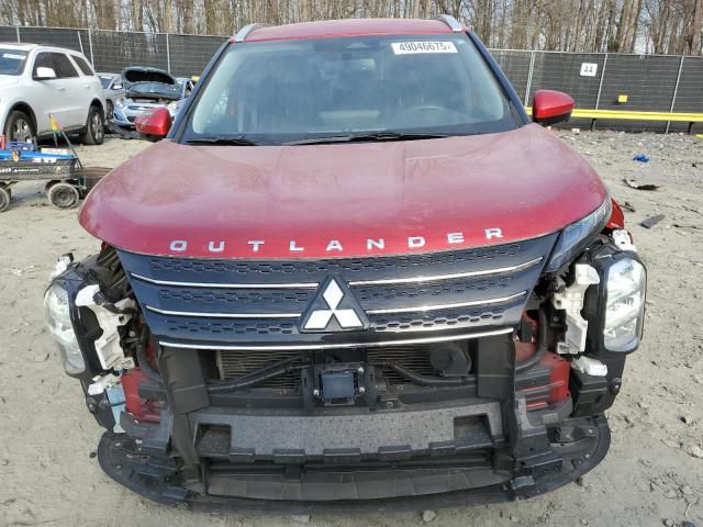  MITSUBISHI OUTLANDER 2022 Czerwony