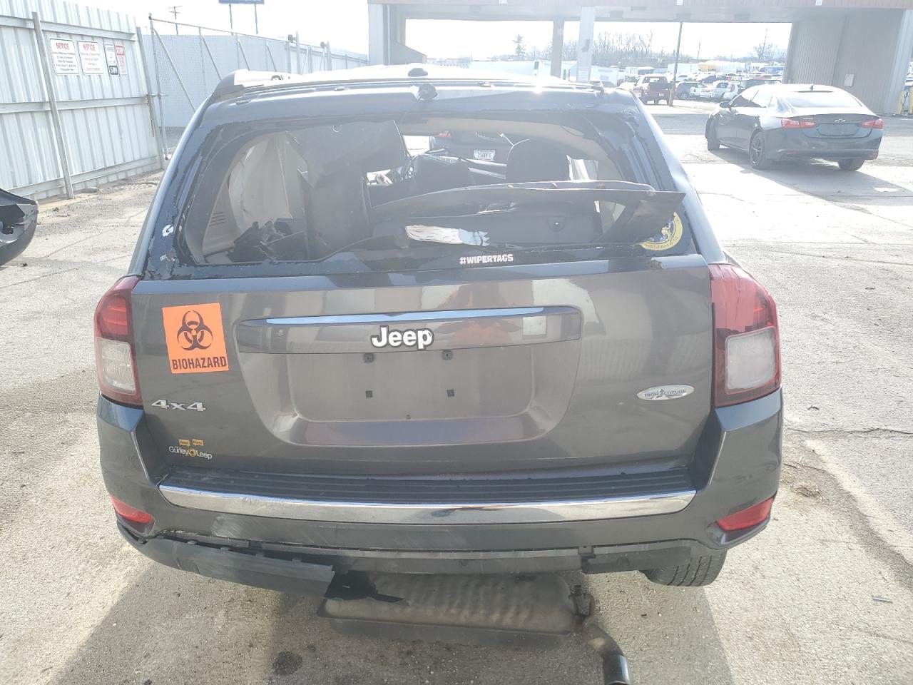 2016 Jeep Compass Latitude VIN: 1C4NJDEB0GD546451 Lot: 50503825